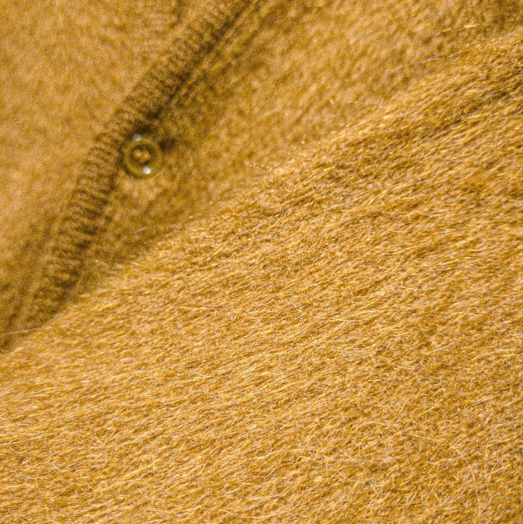 60s 70s Sears 毛足長 モヘア カーディガン カートコバーン