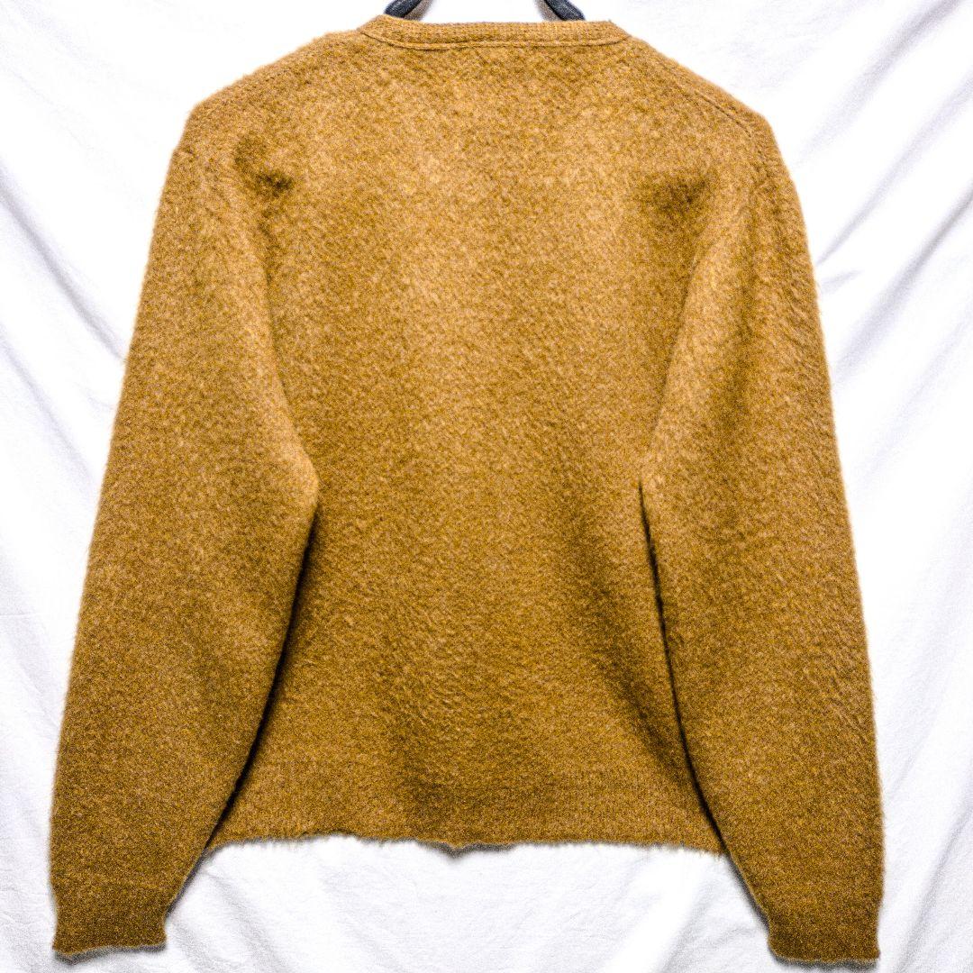 60s 70s Sears 毛足長 モヘア カーディガン カートコバーン