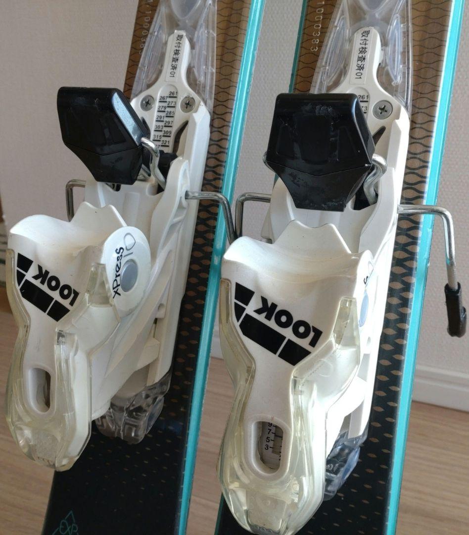 ROSSIGNOL 99cm ショートスキー板 バインディング付き