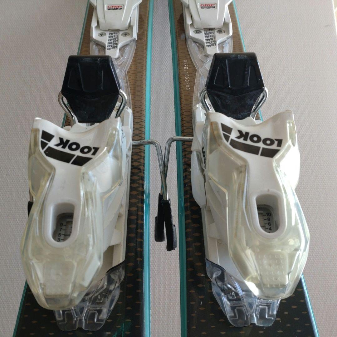 ROSSIGNOL 99cm ショートスキー板 バインディング付き