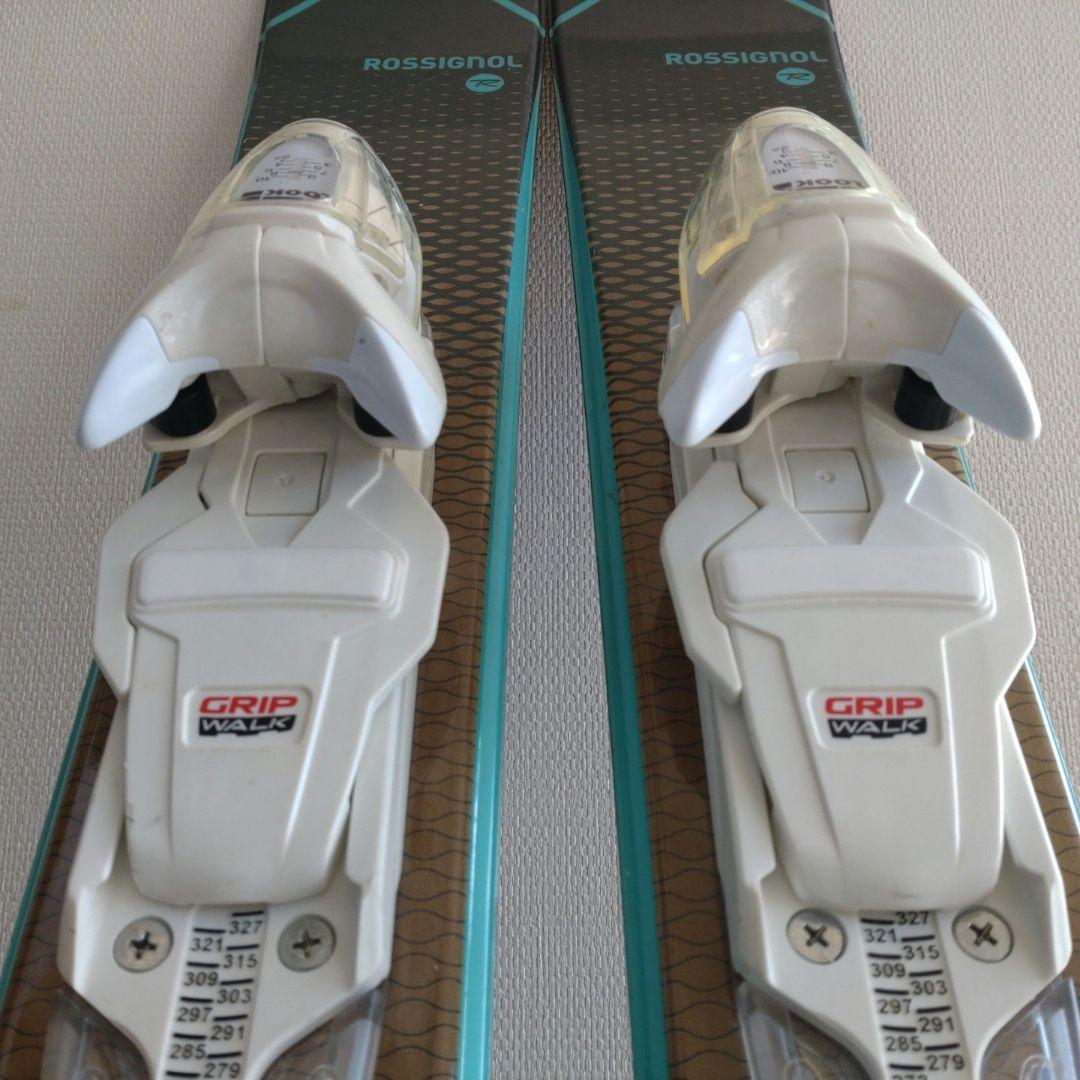ROSSIGNOL 99cm ショートスキー板 バインディング付き