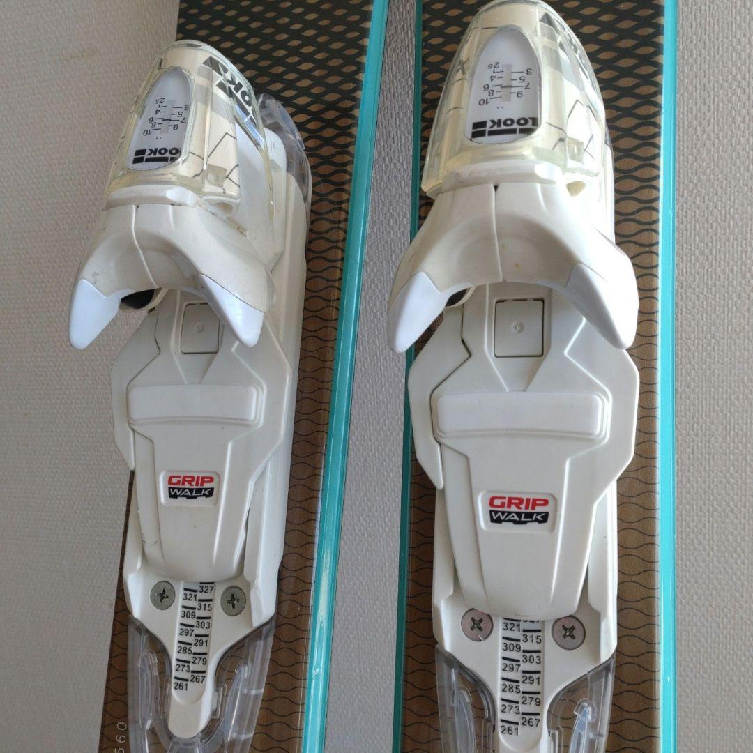 ROSSIGNOL 99cm ショートスキー板 バインディング付き