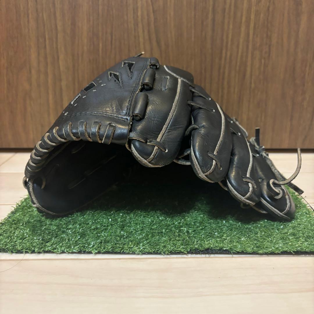 ZETT プロステイタス 投手用グローブ 軟式 ブラック