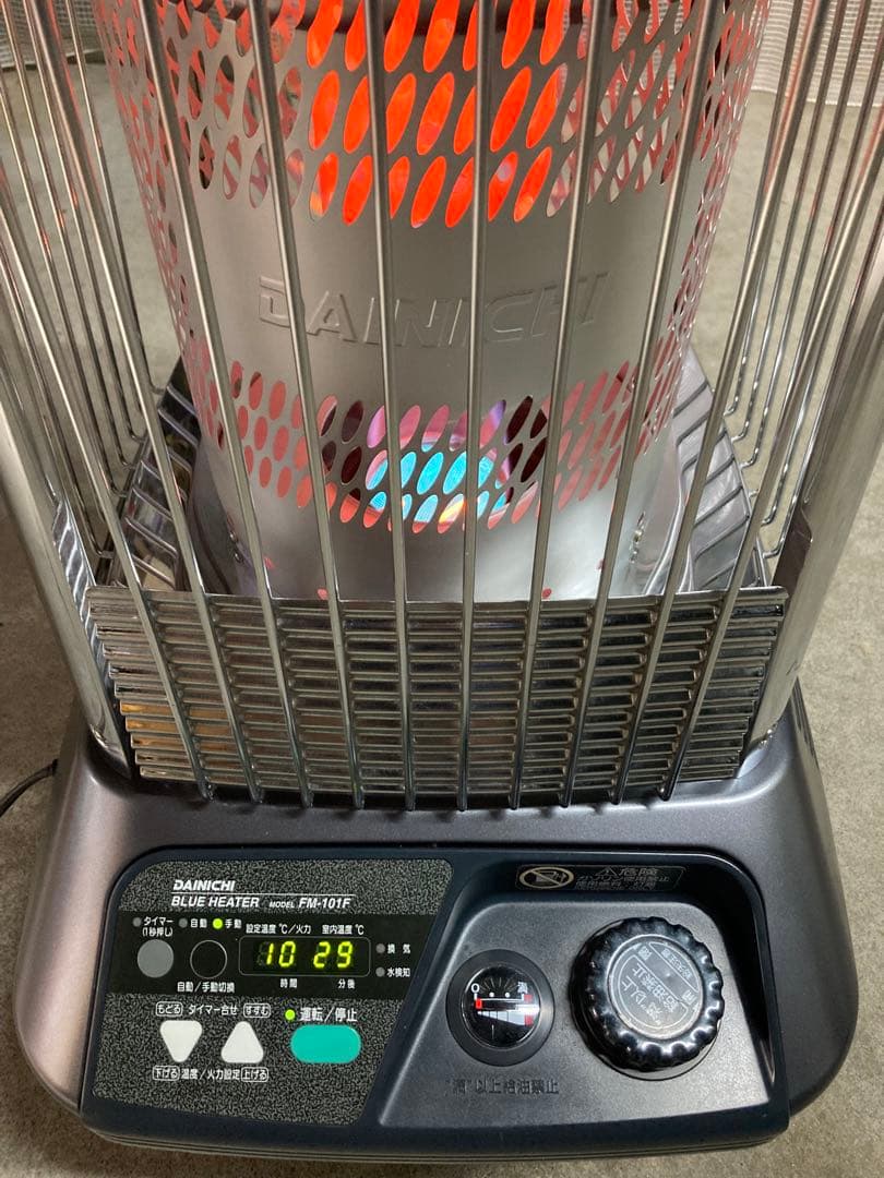 ［送料無料‼］業務用ストーブ　ダイニチ ブルーヒーター FM-101F ㉙