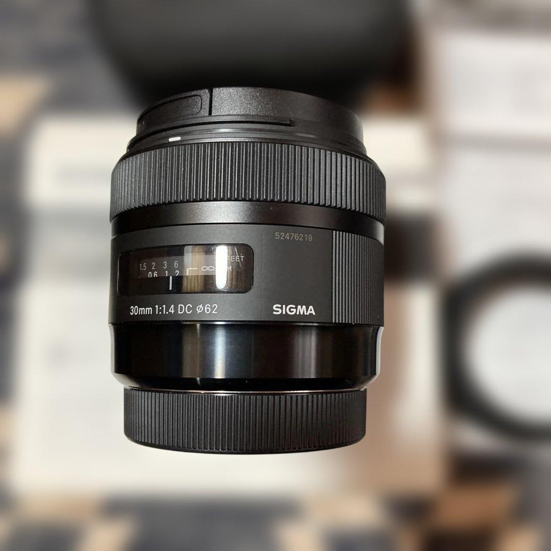 キ*カ様 美品 SIGMA 30mm F1.4 DC 単焦点レンズ