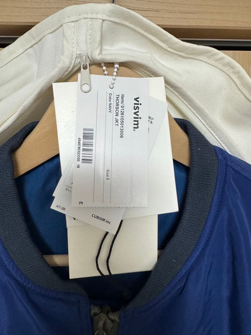 26ss visvim THORSON JKT ネイビー サイズ5