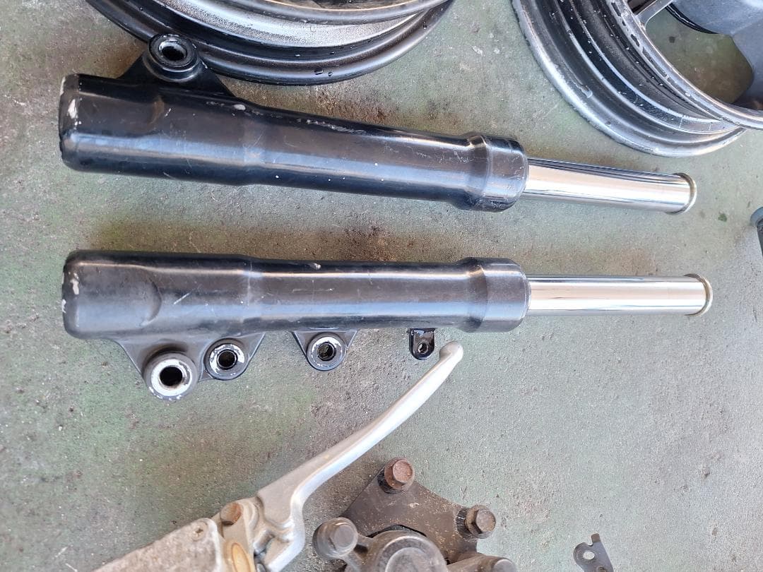 ジョグsa16 ホイール フォーク キャリパー他セット