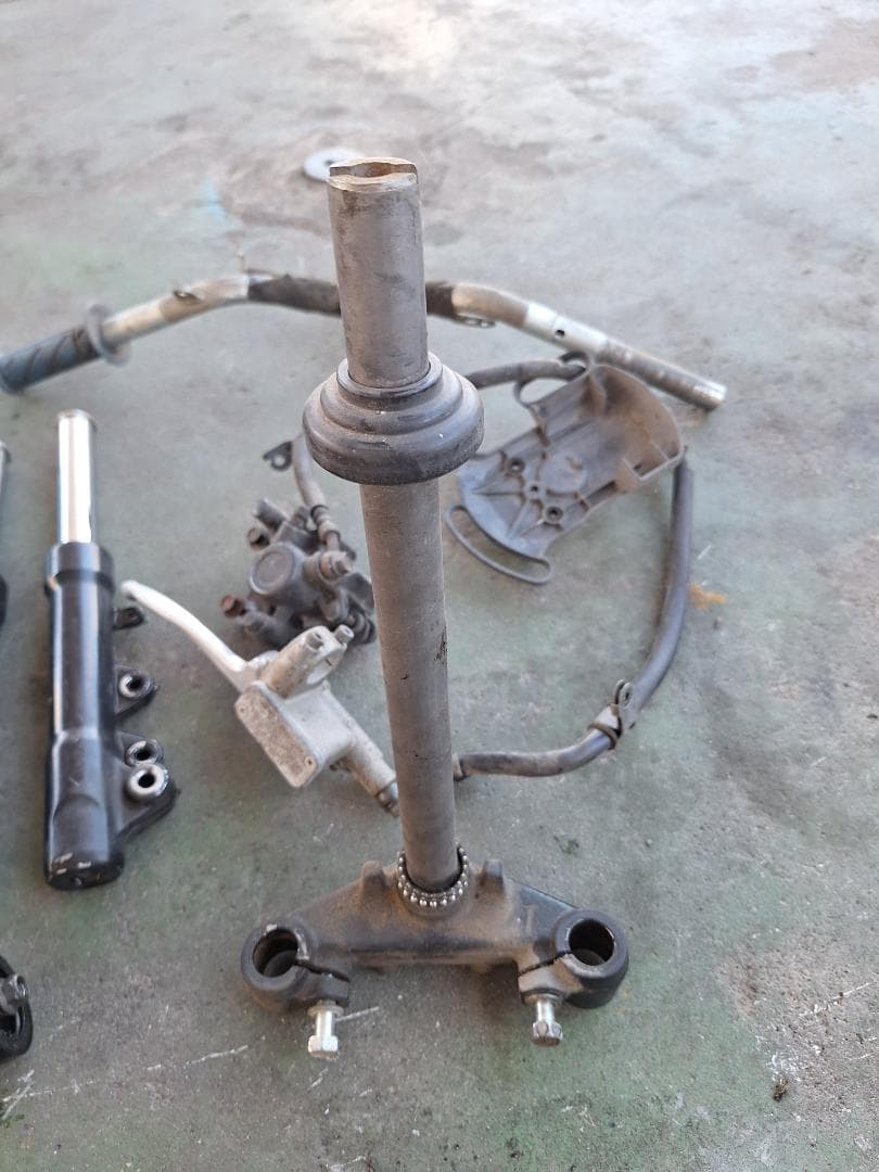 ジョグsa16 ホイール フォーク キャリパー他セット