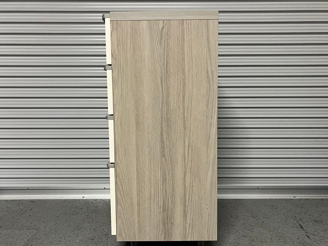 【美品】NITORI ニトリ ローチェスト ニーズ3 80LC タンス