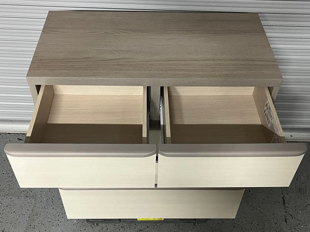 【美品】NITORI ニトリ ローチェスト ニーズ3 80LC タンス