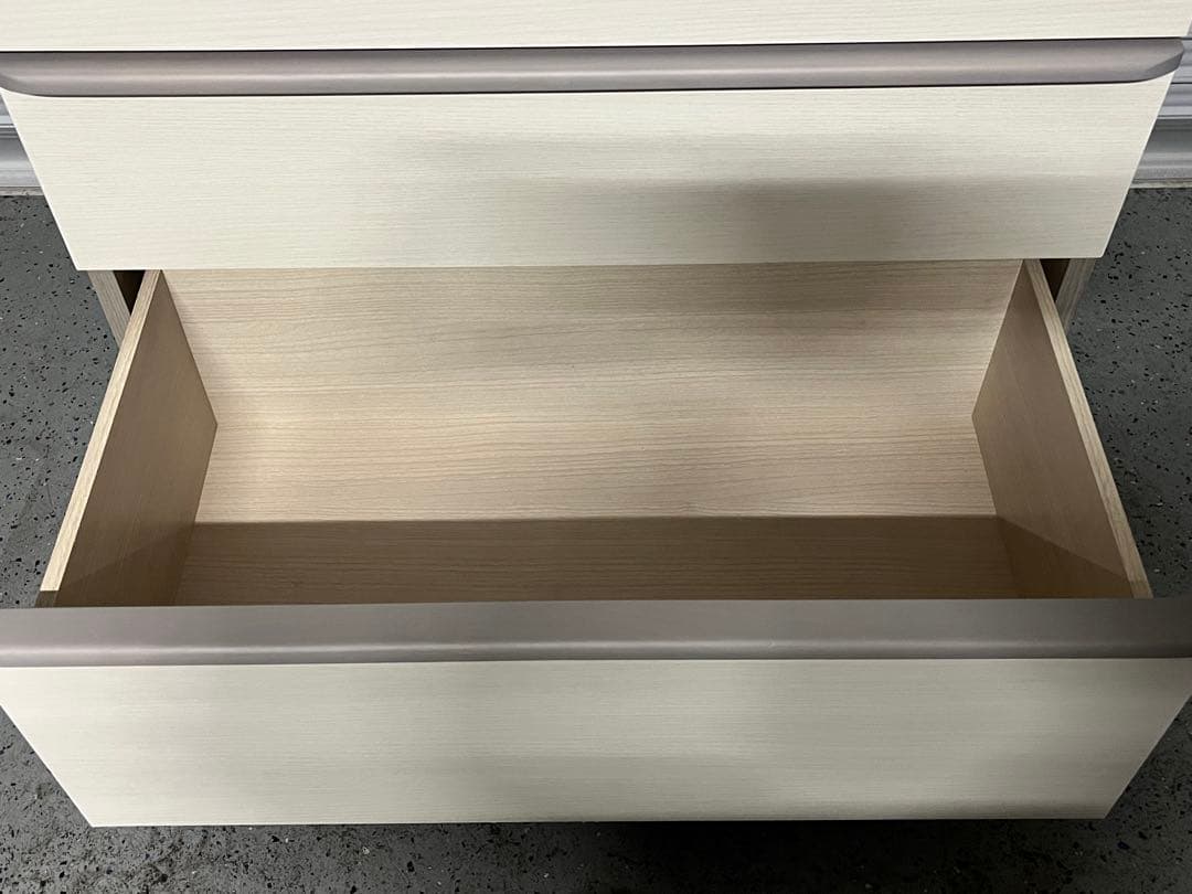 【美品】NITORI ニトリ ローチェスト ニーズ3 80LC タンス