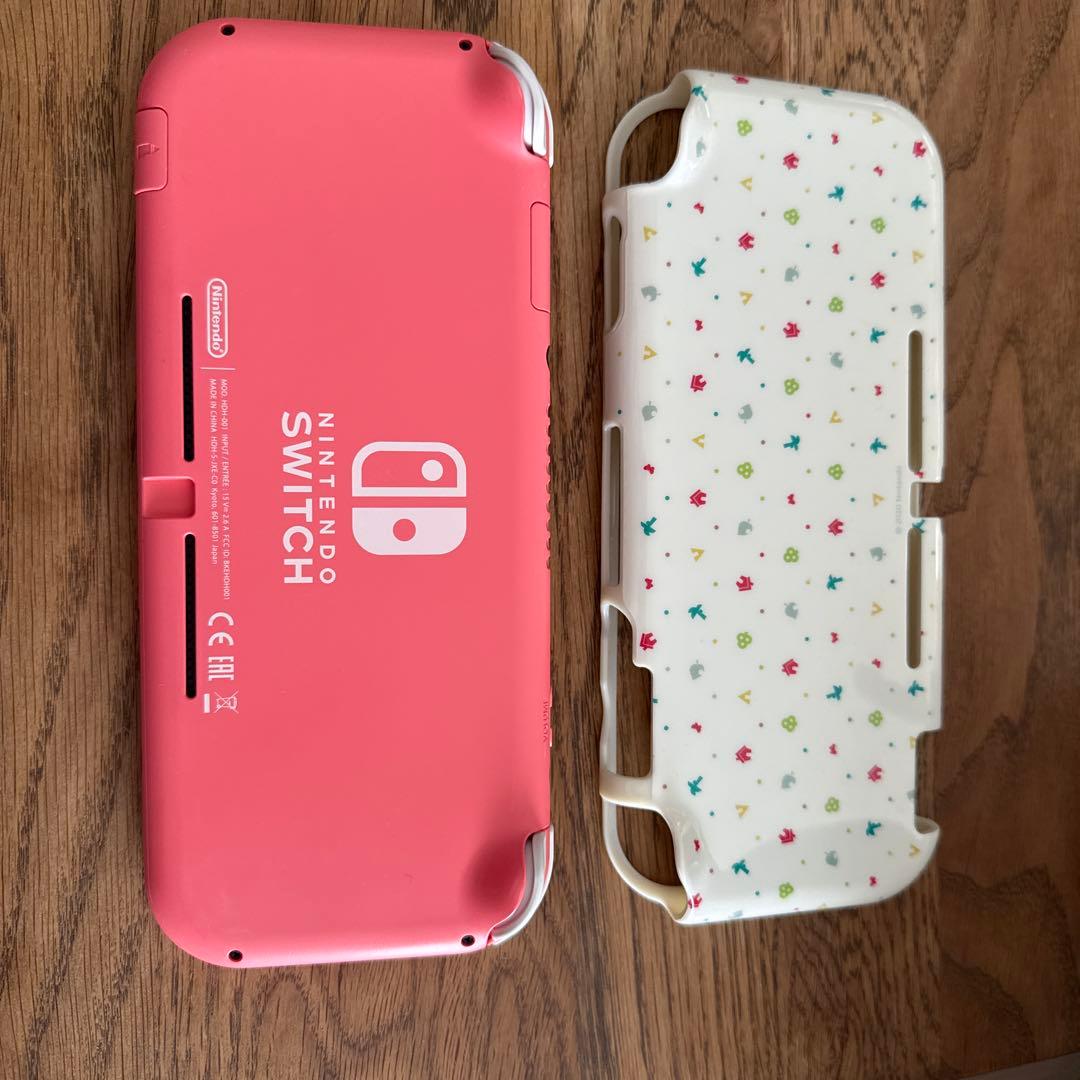 NanaoさんNintendo Switch Lite ピンク 本体とカバー付き