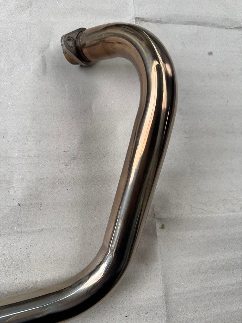 YB125SP ウイルズウイン　ステンレスマフラー 取り付け金具付き　傷あり