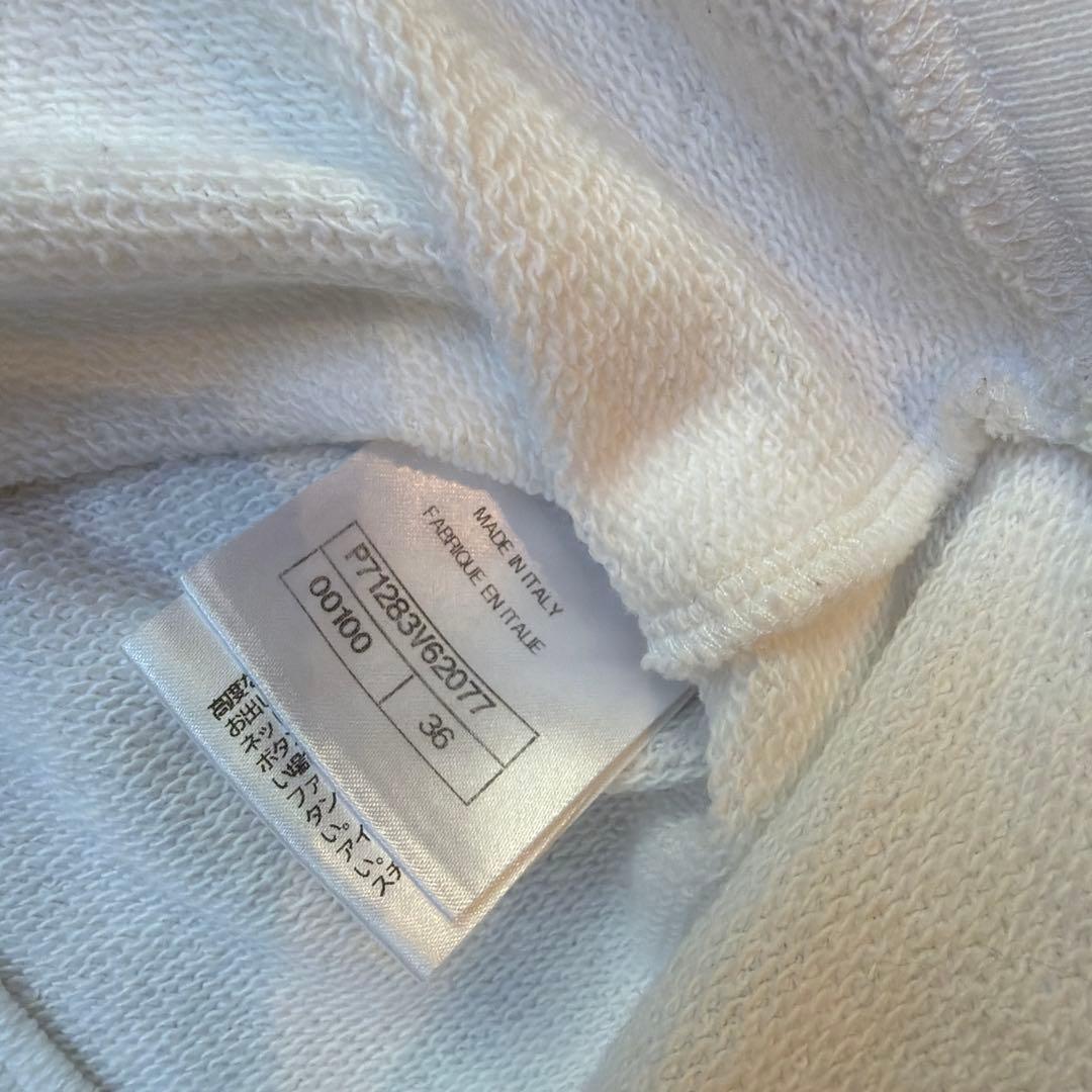 CHANEL ロゴ刺繍 半袖Tシャツ 36