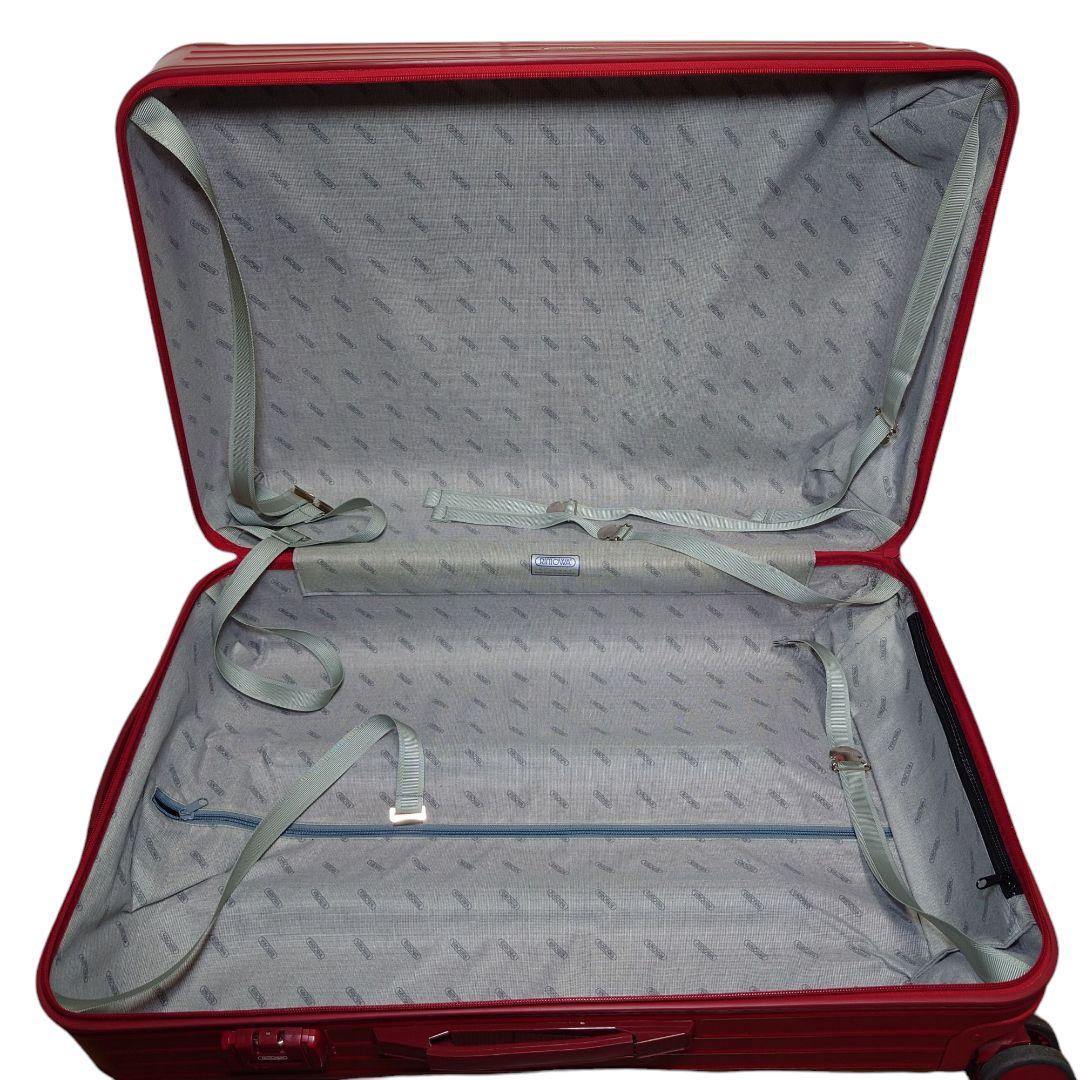 RIMOWA キャリーケース 6284 赤 87L サルサ 4輪 リモワ 旅行