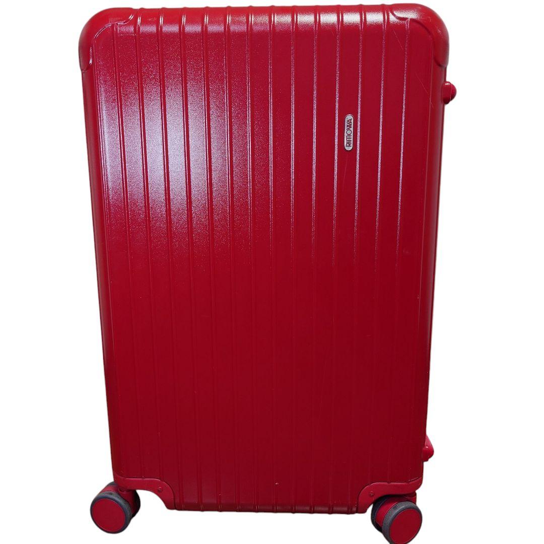 RIMOWA キャリーケース 6284 赤 87L サルサ 4輪 リモワ 旅行