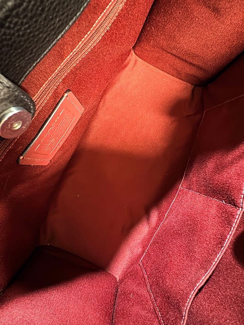 超美品コーチ COACH スミストート 2way レザー ルダーバッグ 黒