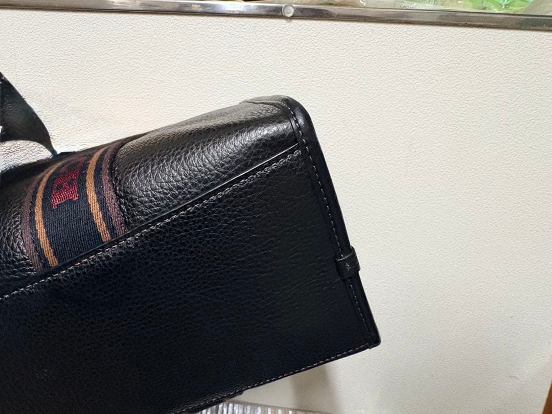 超美品コーチ COACH スミストート 2way レザー ルダーバッグ 黒