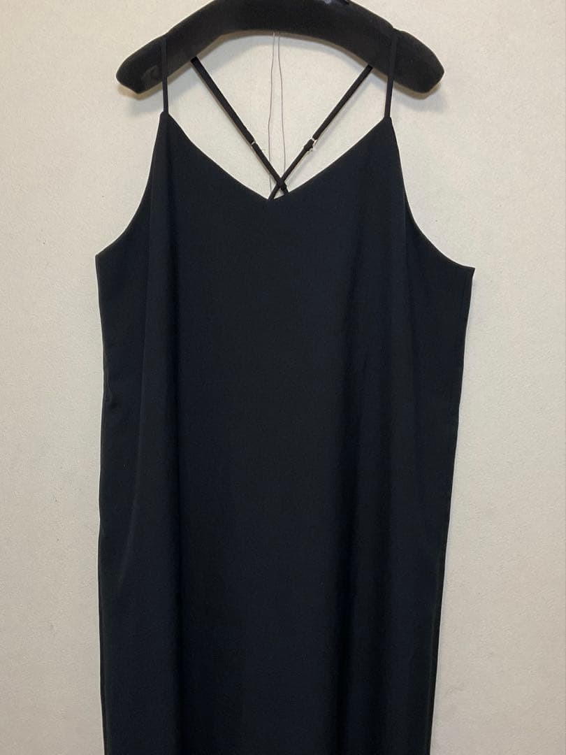 大きいサイズ クミキョク バッククロスキャミワンピース(23区ICB自由区)