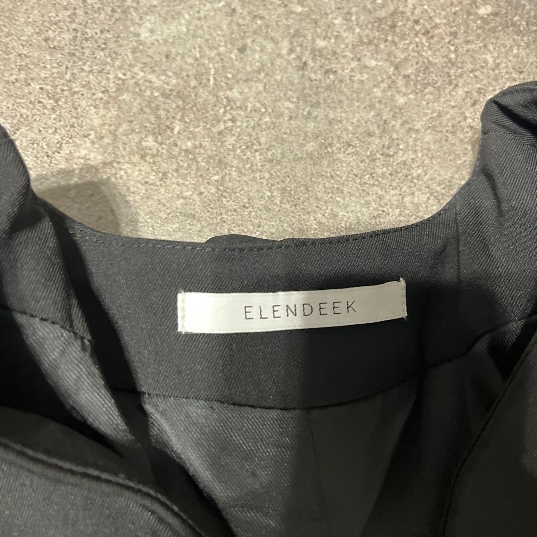 ELENDEEK コンビネーションジレワンピース