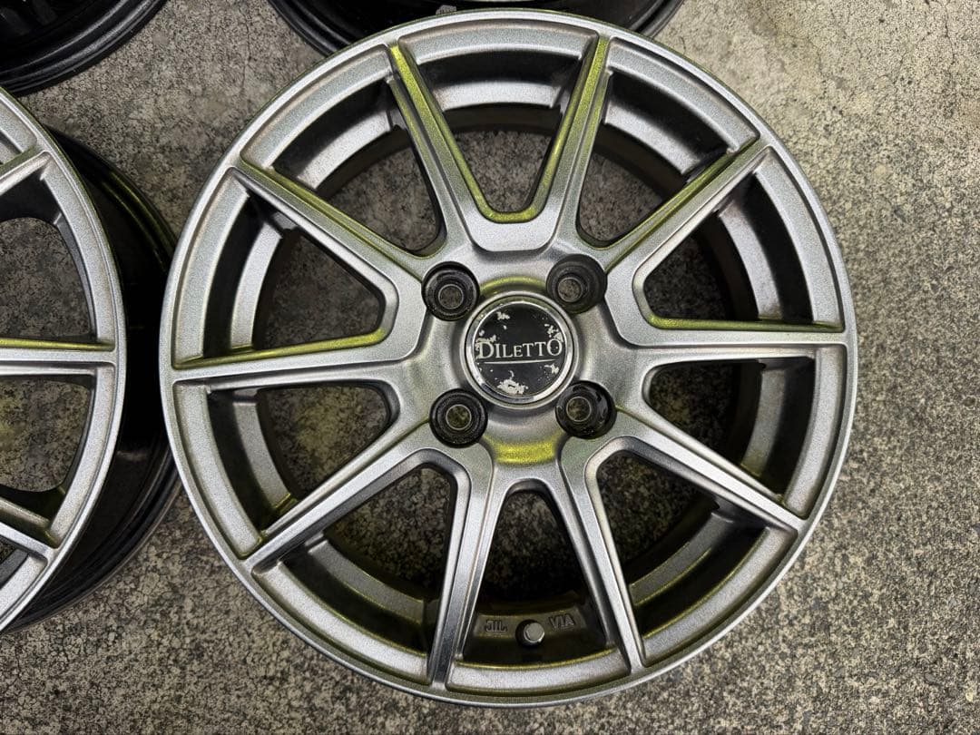 軽自動車ホイール 14×4.5J +43 4本中古