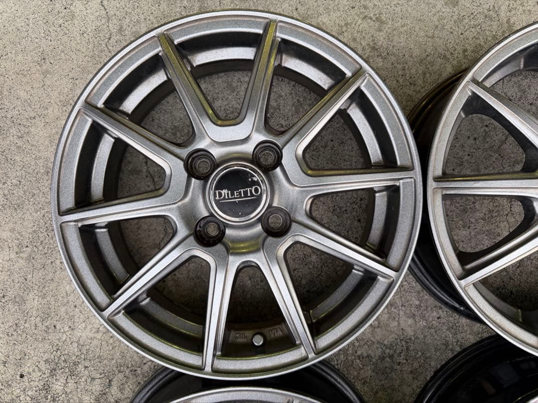 軽自動車ホイール 14×4.5J +43 4本中古