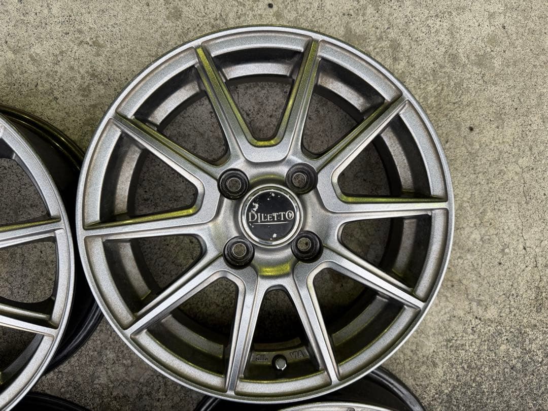 軽自動車ホイール 14×4.5J +43 4本中古