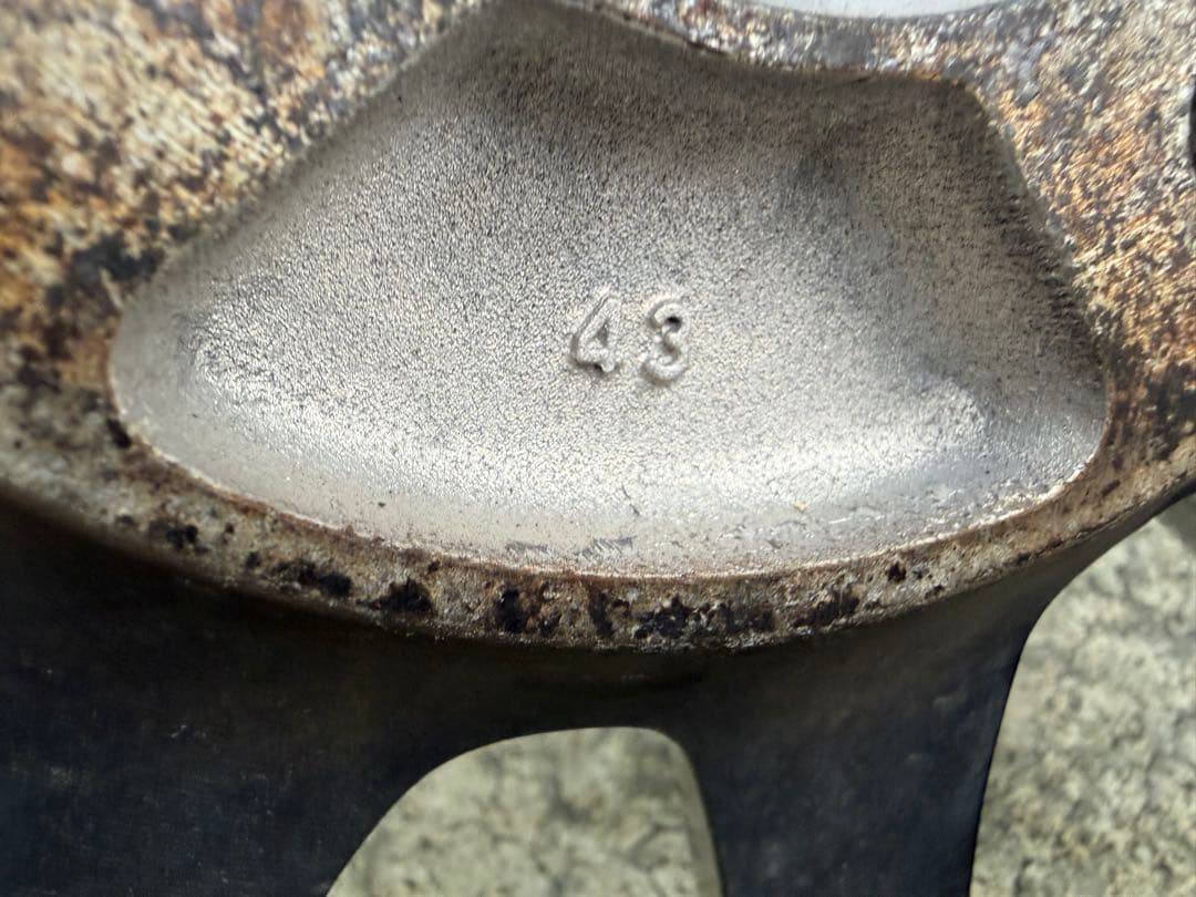 軽自動車ホイール 14×4.5J +43 4本中古