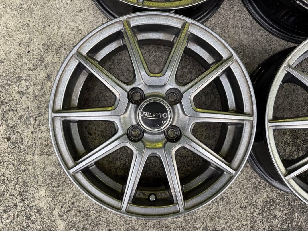 軽自動車ホイール 14×4.5J +43 4本中古