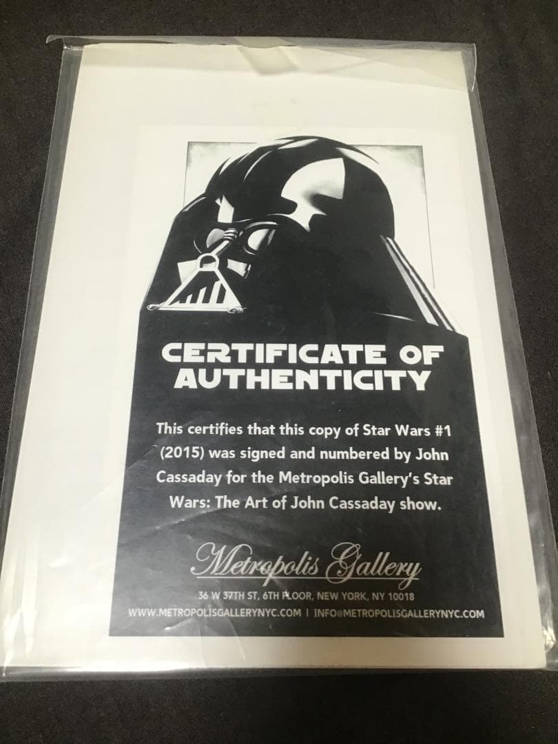 スターウォーズ (2015) #1 作家サイン入/JasonAaron　アメコミ