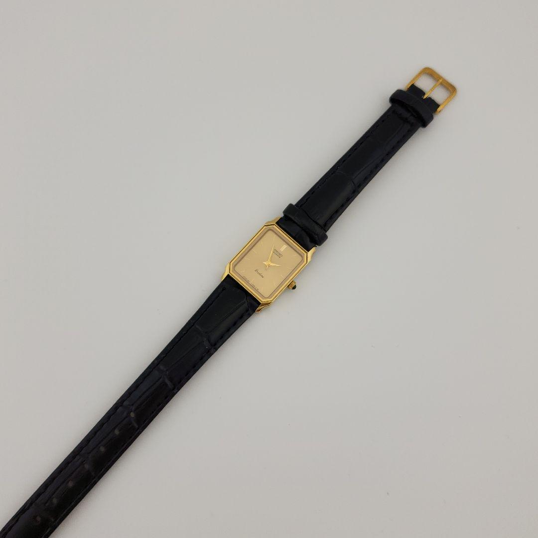 希少 美品【新品電池】 SEIKO EXCELINE 腕時計　レディース　QZ
