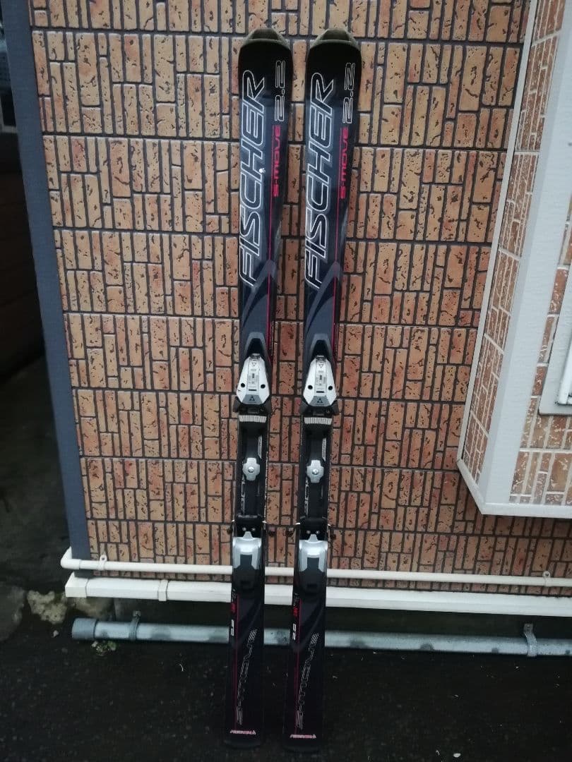 フィッシャー　スキー板160cm+ビンディング+プレート