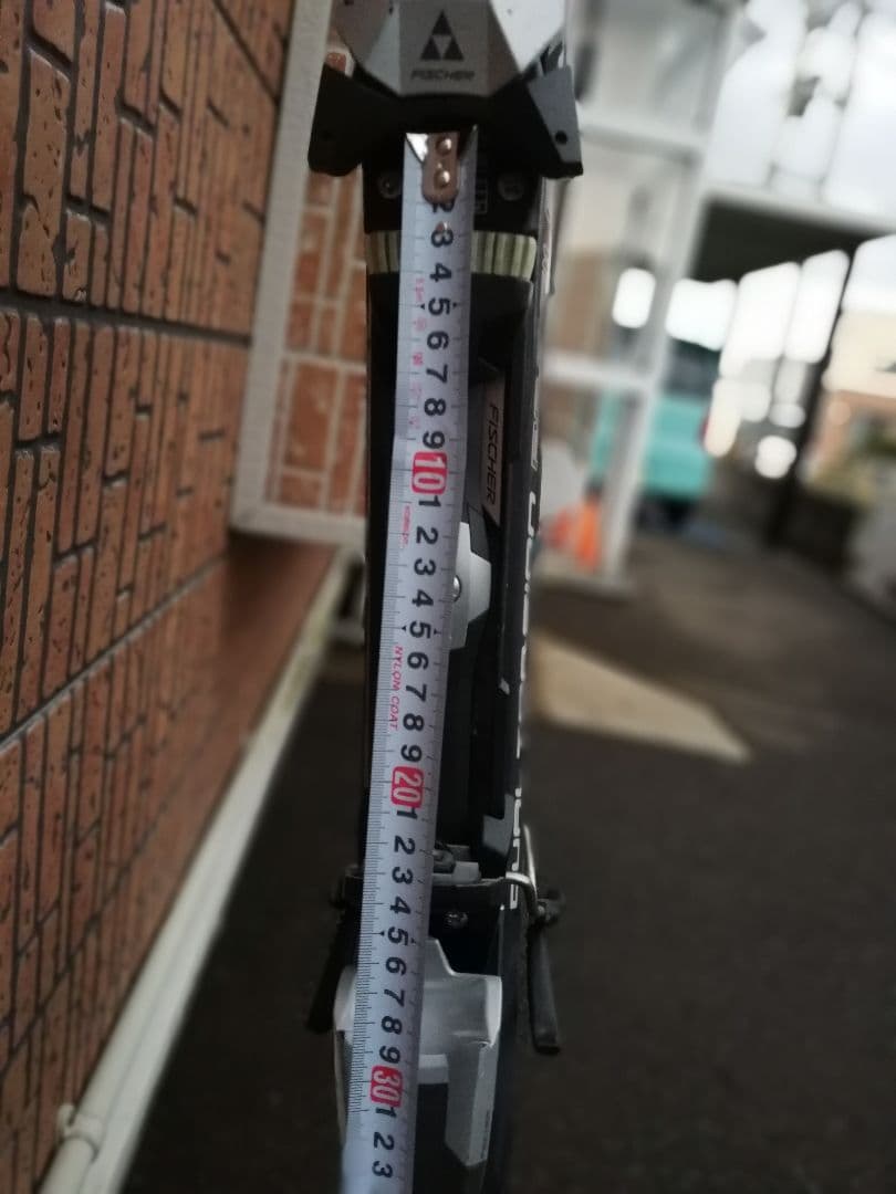 フィッシャー　スキー板160cm+ビンディング+プレート