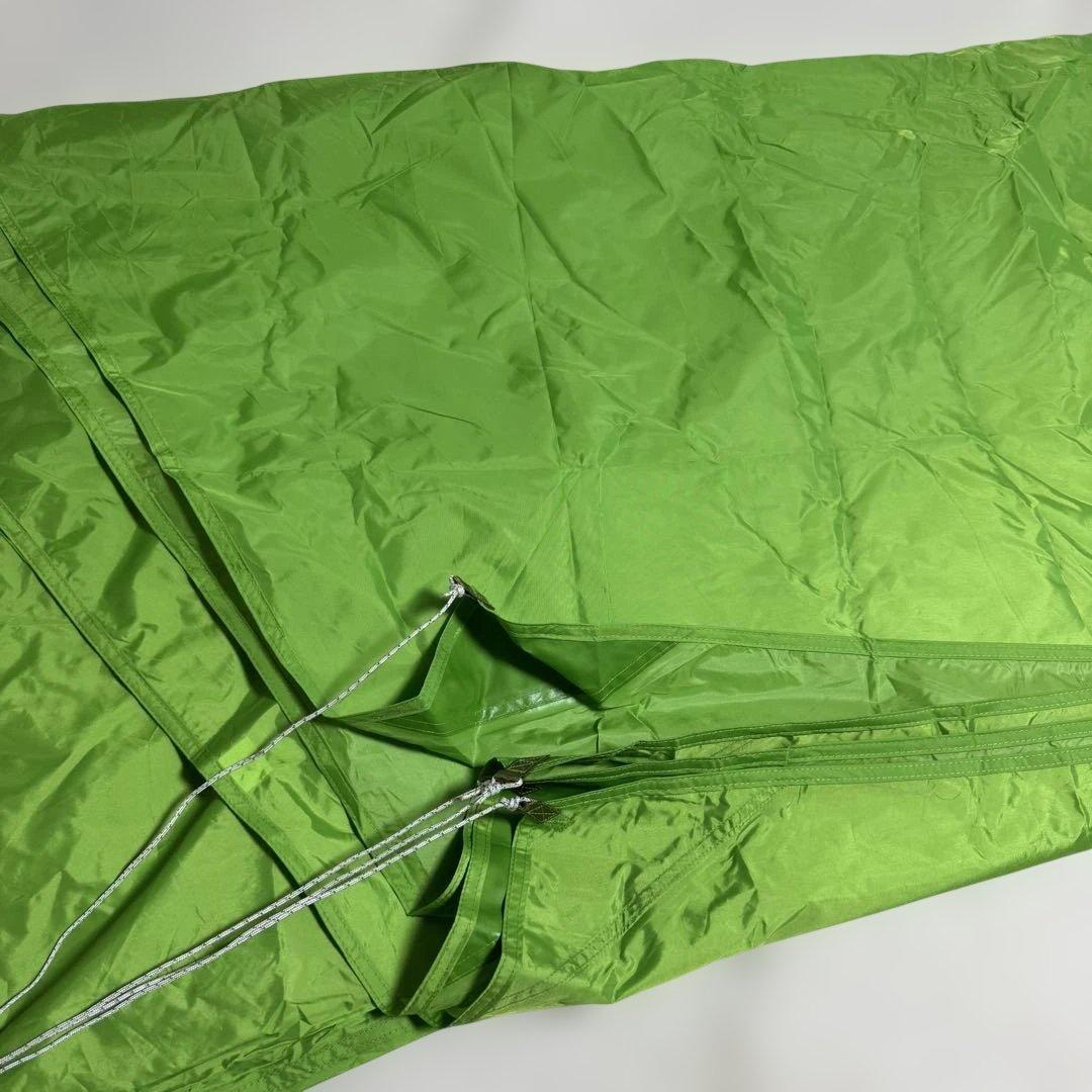 極美品モンベル　ミニタープ HX ポール2本セット　グリーン