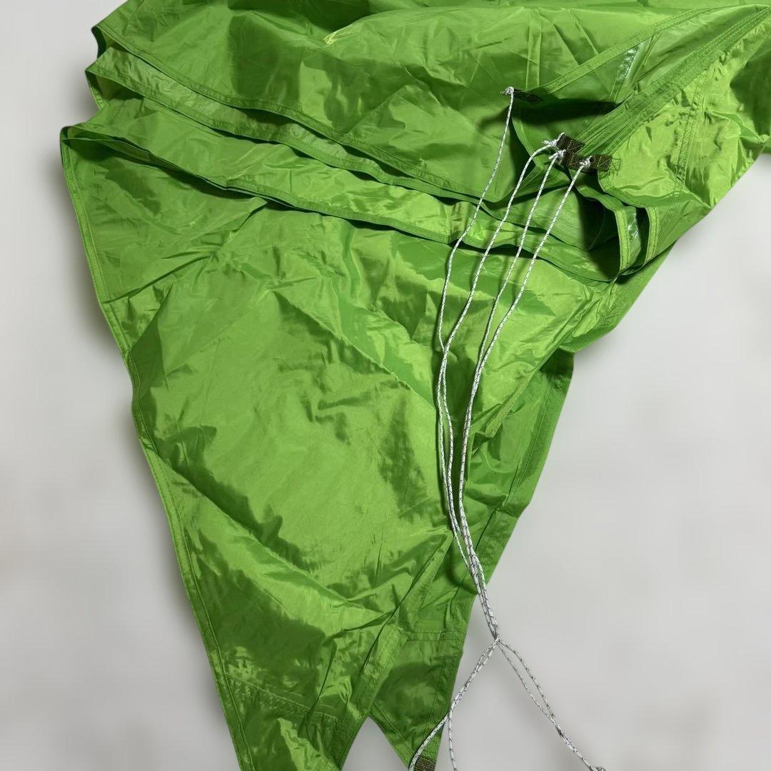 極美品モンベル　ミニタープ HX ポール2本セット　グリーン