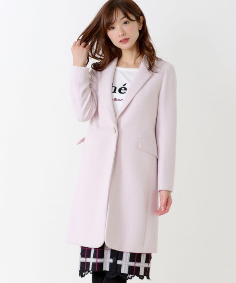 MISCH MASCH タグ付チェスターコート