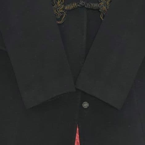 VIVIENNE TAM マオカラー ロングコート チャイナボタン アンゴラ混