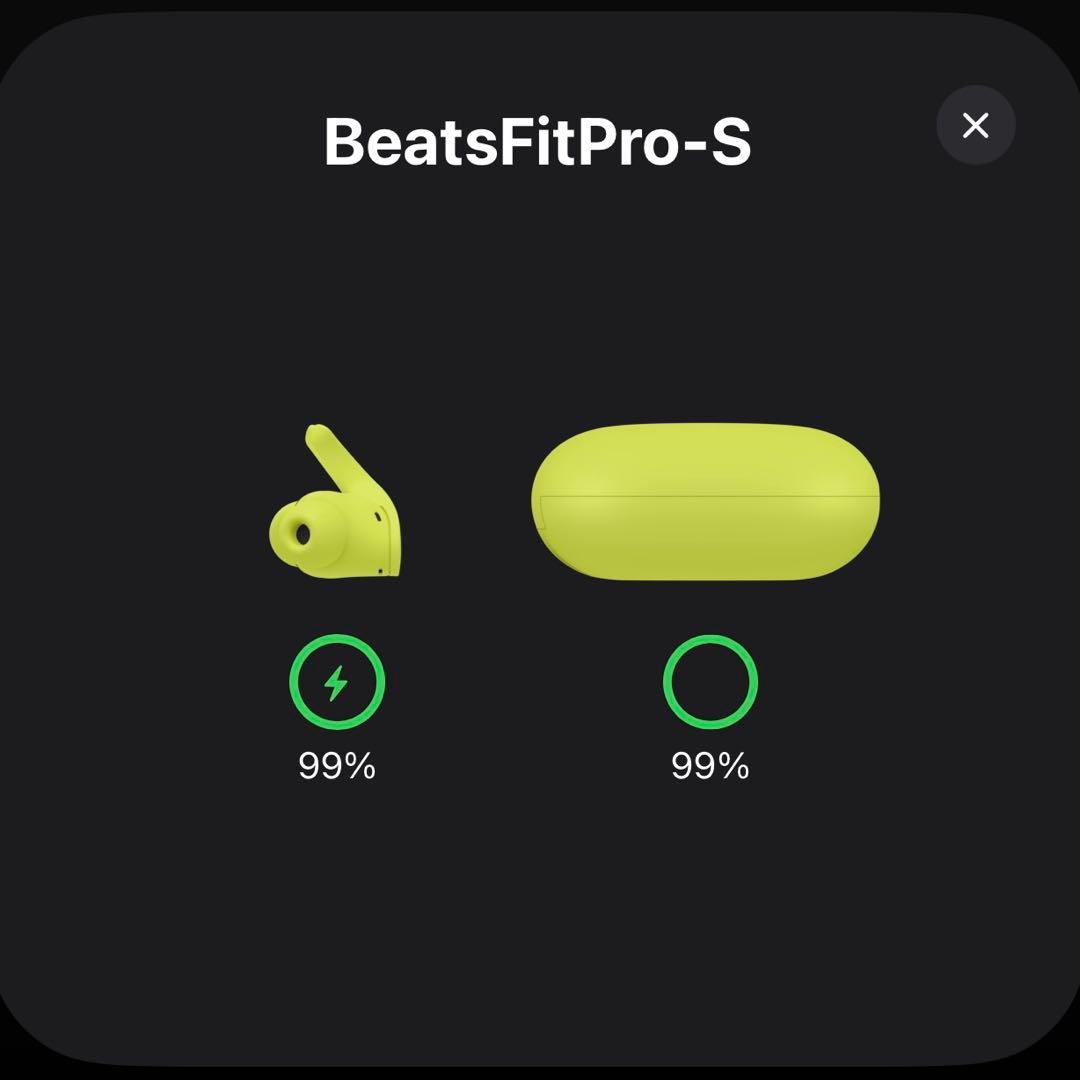 [美品]Beats Fit Pro ワイヤレスイヤホン イエロー