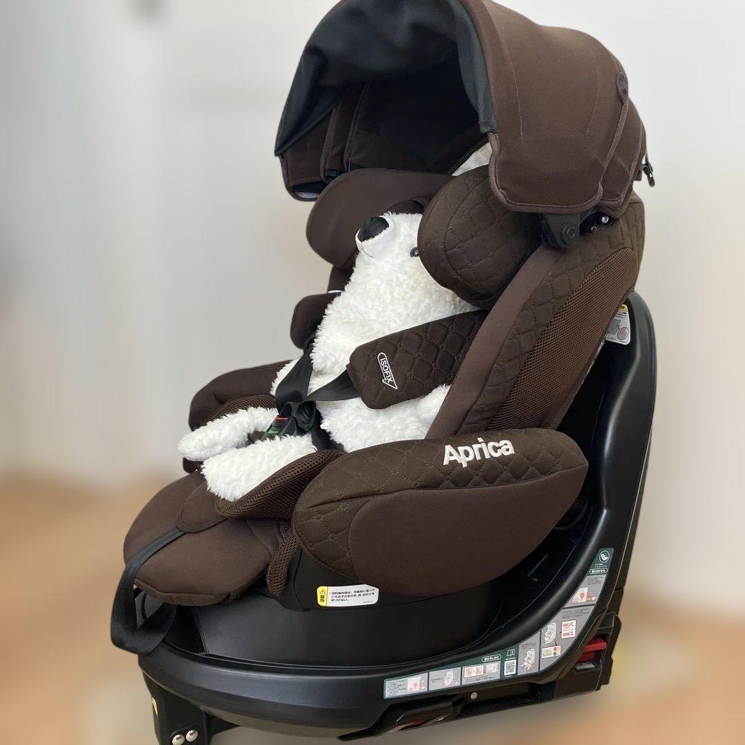 N.G様　Aprica フラディアグロウ　ISOFIX ブラウン