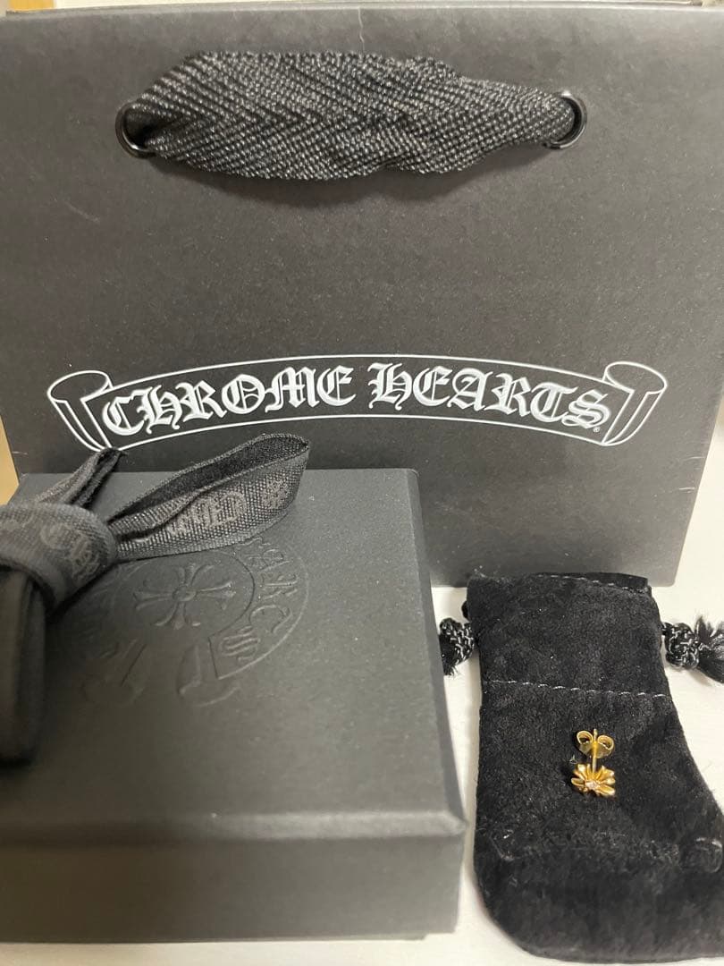 CHROME HEARTS クロムハーツ 22K CHプラス1ダイヤ ゴールド