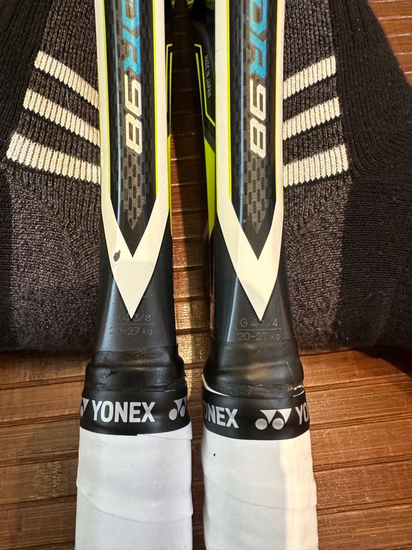 YONEX EZONEDR98 ラケット 2本セット G3G2