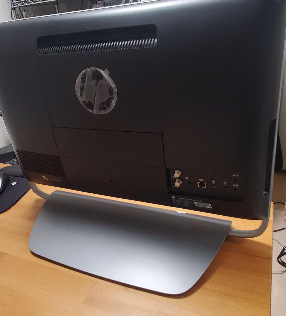 テレビ機能搭載一体型PC ENVY 23 リモコン付　office追加可