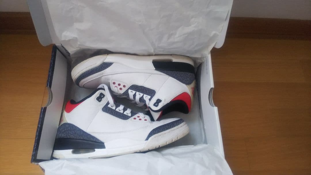 限定 NIKE AIR JORDAN3 エアジョーダン3 RETRO カタカナ