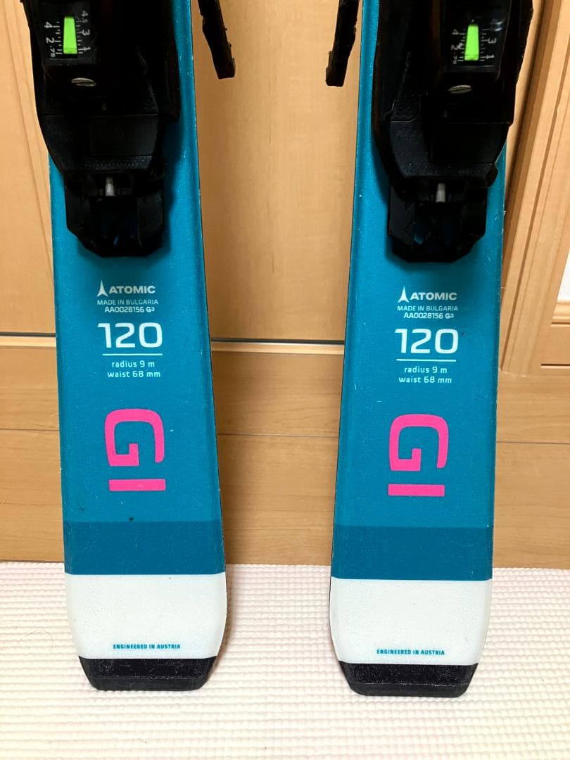 ATOMIC REDSTER G9 スキー板 120cm 女の子