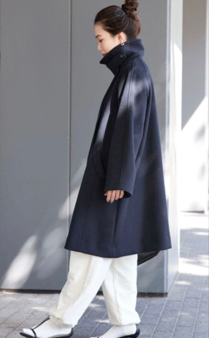 ☆美品☆B.C STOCK シンプリシテェ Wビーバーテントライントレンチコート