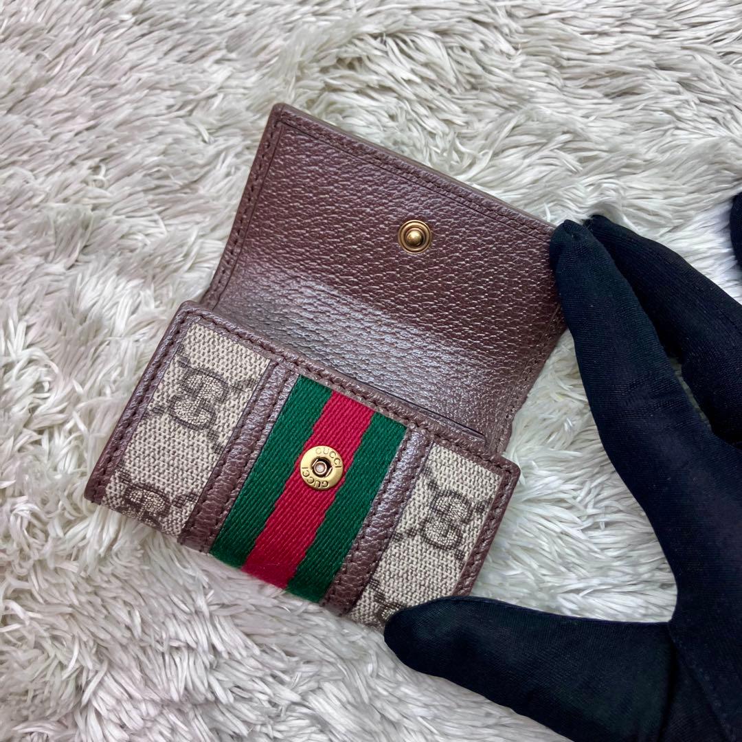 箱付き極美品✨GUCCI 6連キーケース オフディア マーモント シェリーライン