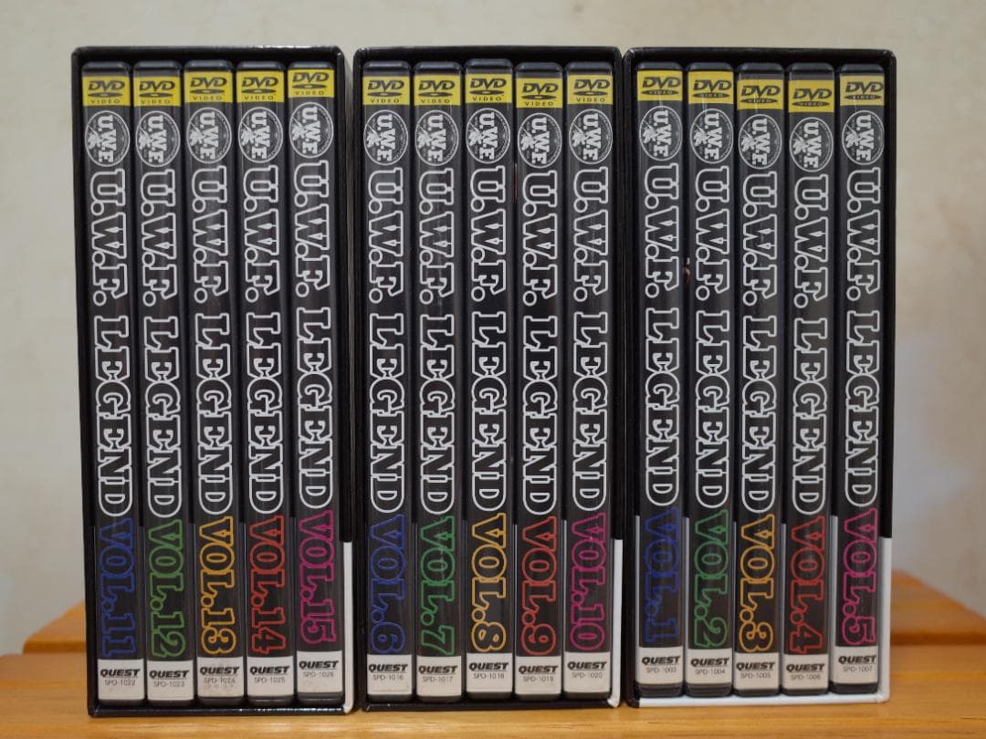 U.W.F COMPLETE BOX stage.1～3セット