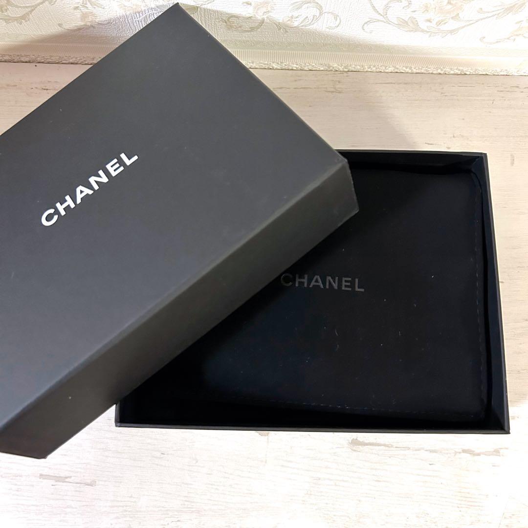 CHANEL シャネル　マトラッセ ラムスキン ネームタグチャーム ストラップ