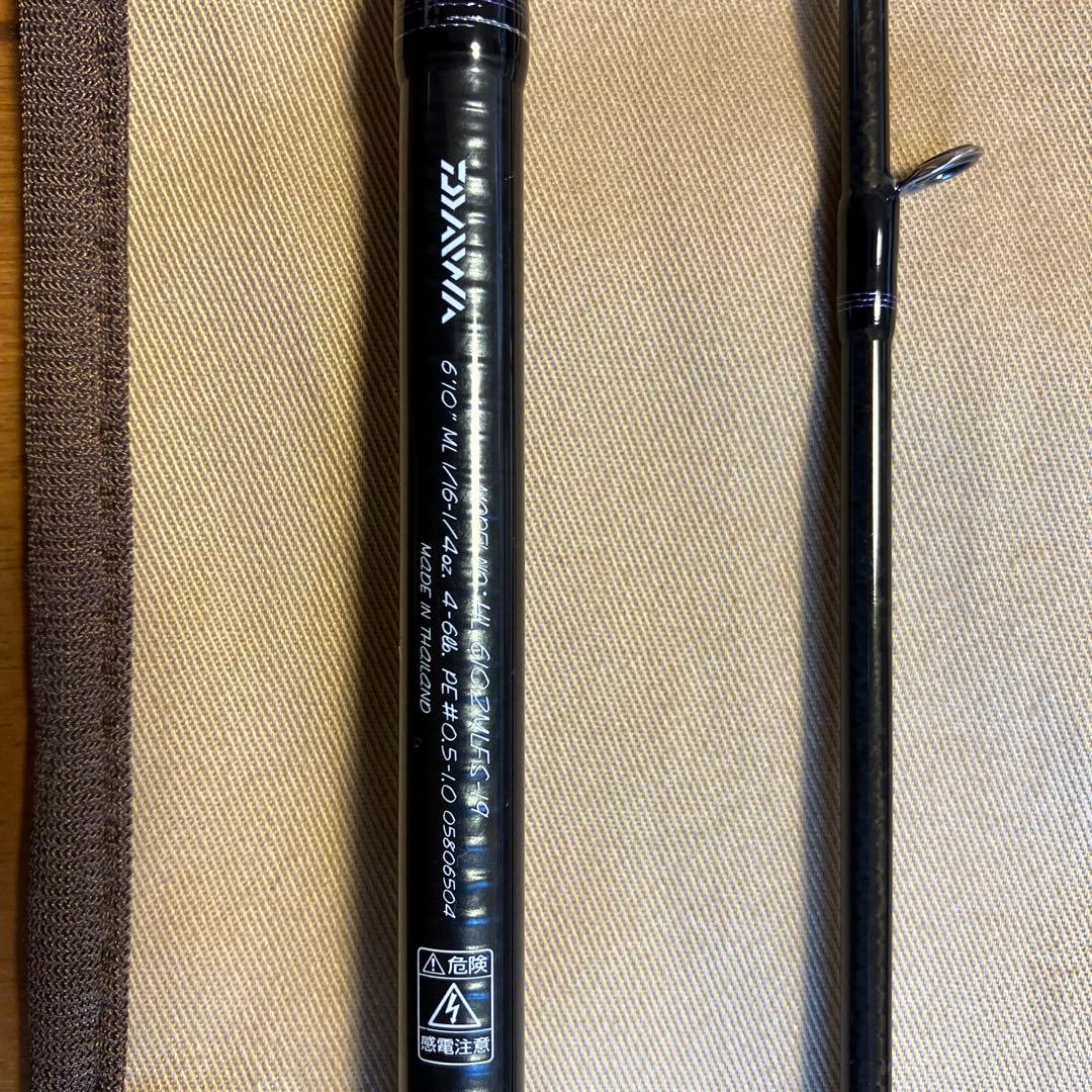 美品　ダイワ　ハートランドZ 6102MLFS-19