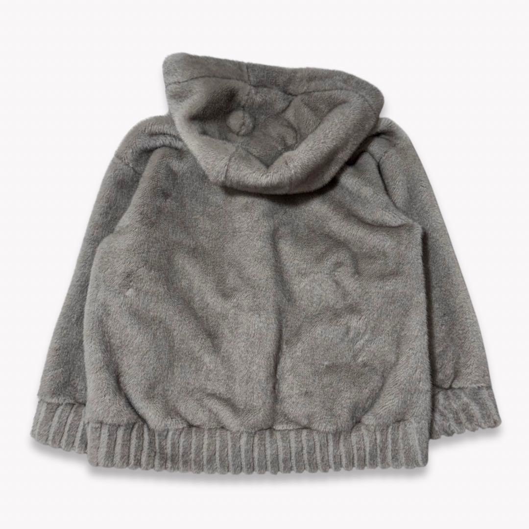 【未使用タグ付き】MORABITO PREMIER フェイクファーブルゾン 38